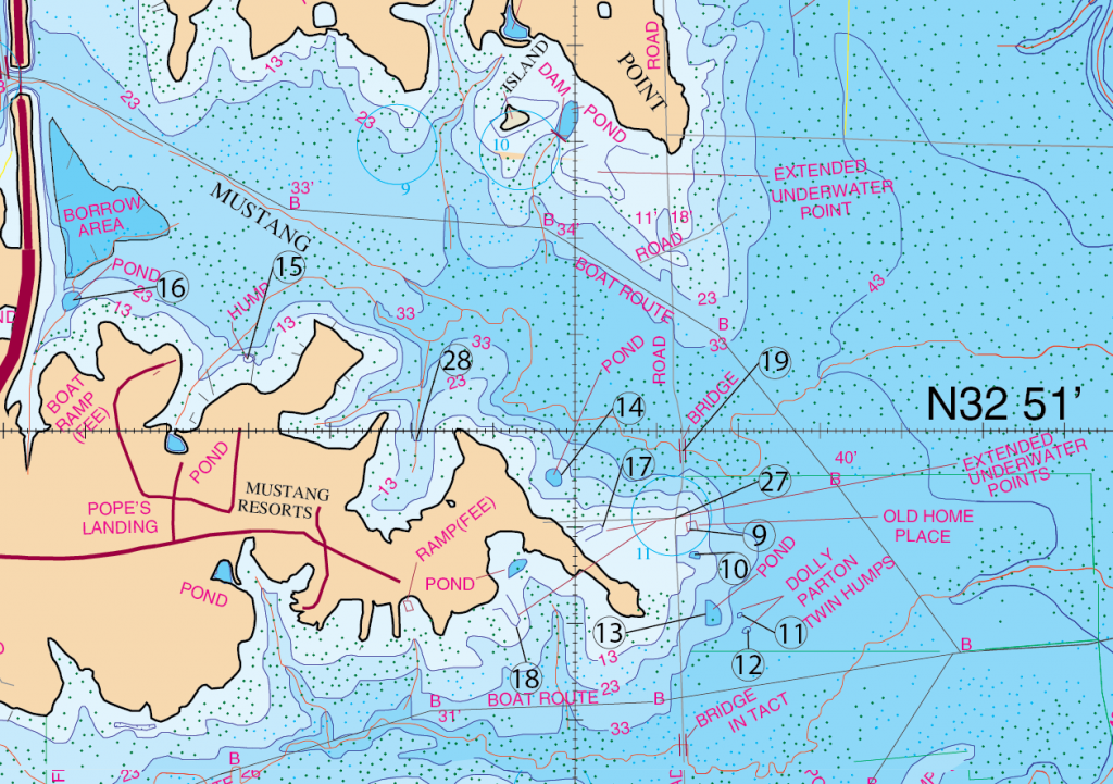 MUSTANG CREEK - SOUTH ENTRANCE - Martins Map - The Super Map