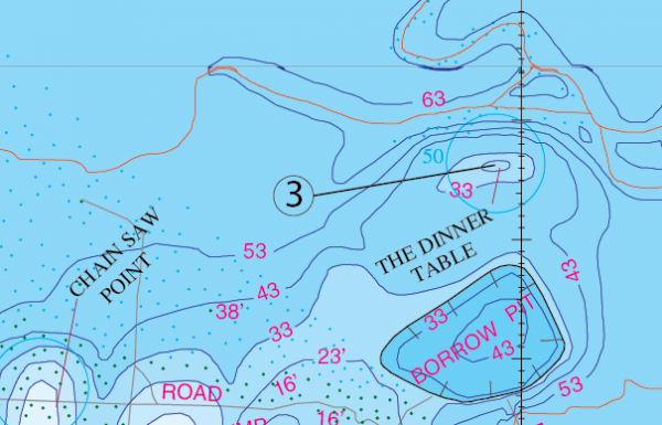 LEARN THE LAKE SERIES - MOUTH OF CHANEY BRANCH - Martins Map - The ...